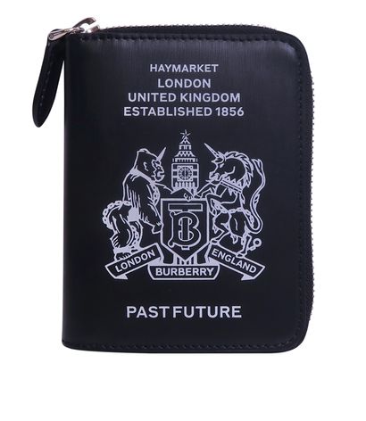 Burberry Passport Zip Around Wallet, front view